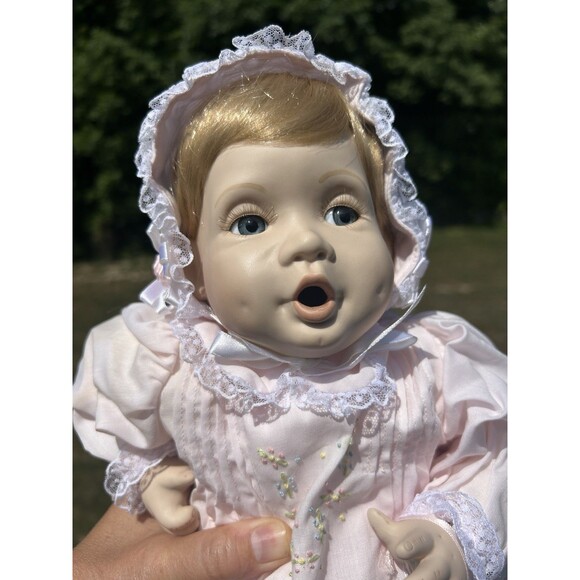 "MELISSA" By Beverly Parker - Hamilton CO. 20" Porcelain BABY Doll New - Picture 3 of 15